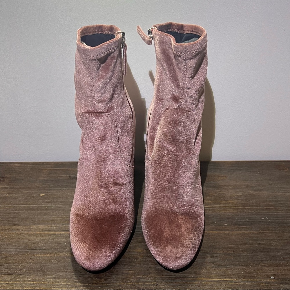 Steve Madden Pink Booties